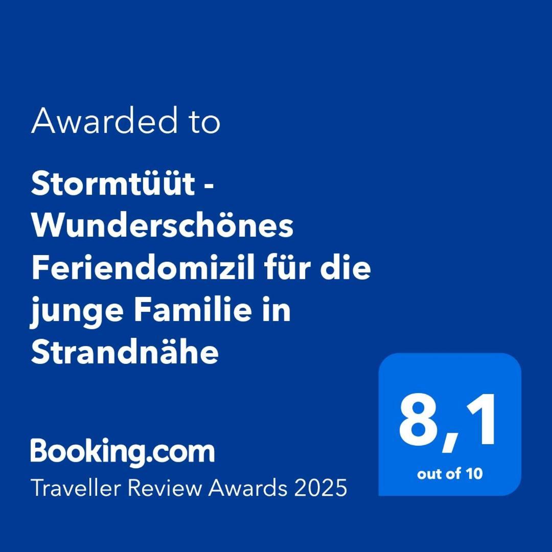 Stormtüüt - Wunderschönes Feriendomizil für die junge Familie in Strandnähe Wangerooge Exterior foto